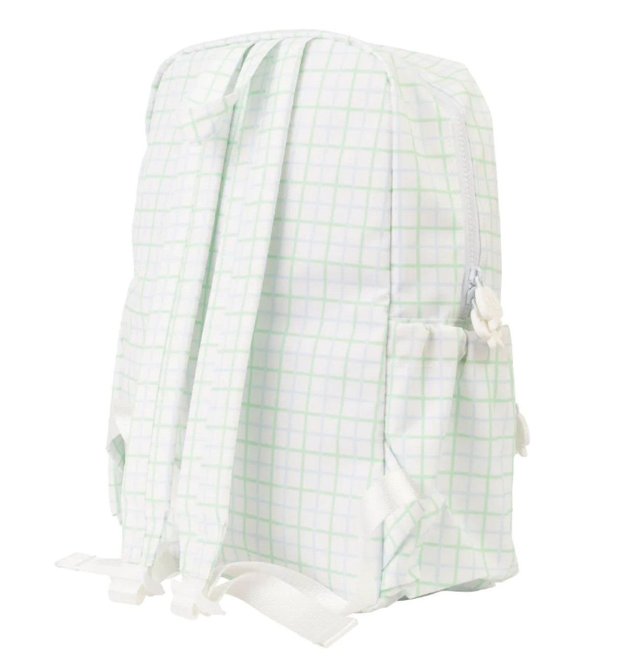 Small Backpack | Blue/Green Windowpane