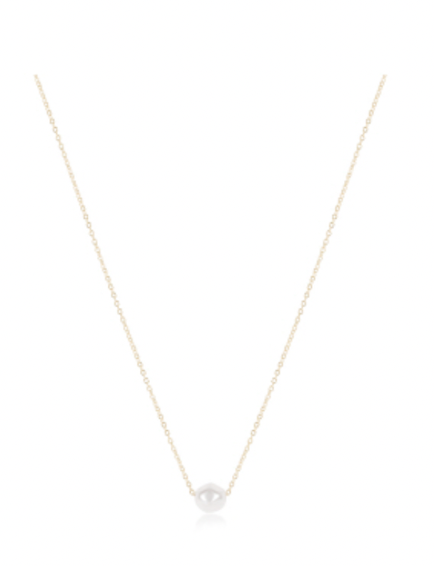 16" Necklace Gold - Admire Pearl