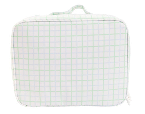 Lunchbox | Blue/Green Windowpane