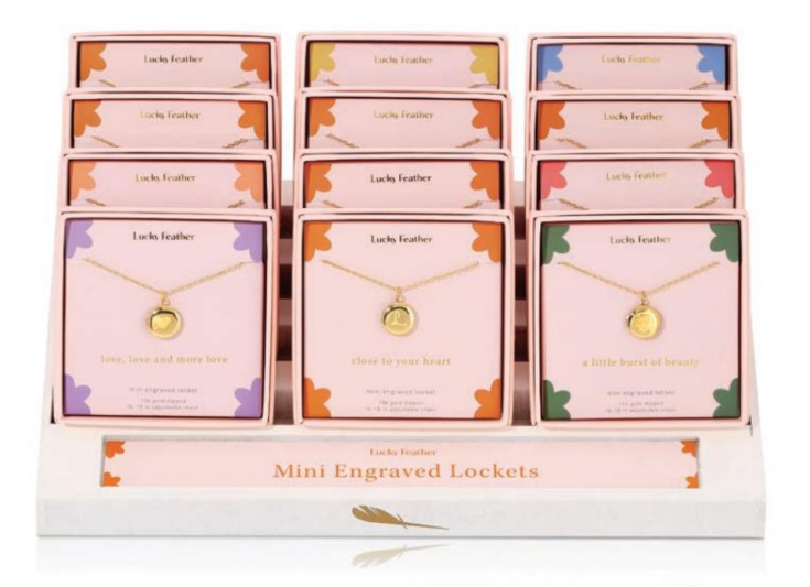 Mini Engraved Locket | Assorted