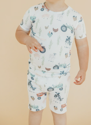 2pc Short Sleeve Pajama Set - Jo