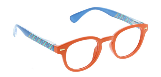 Peepers | Tartan Focus | Orange/Plaid