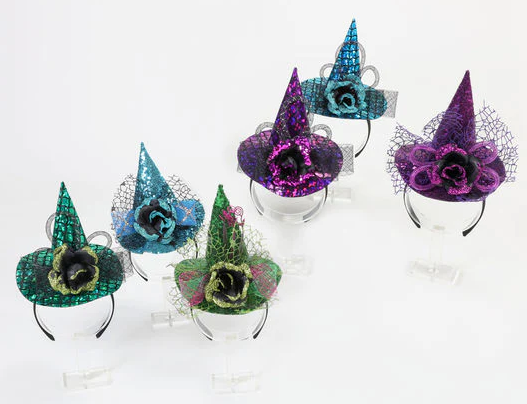 Glitter Rose Headband