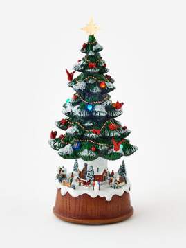 Animated Musical Tree w/Lights