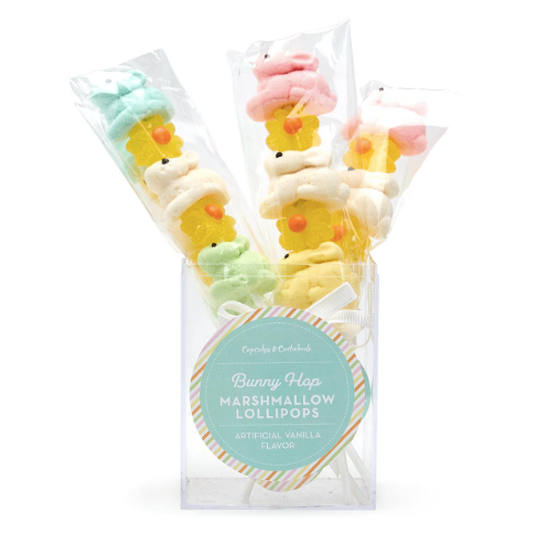 Bunny Hop Marshmallow & Jelly Lollipops