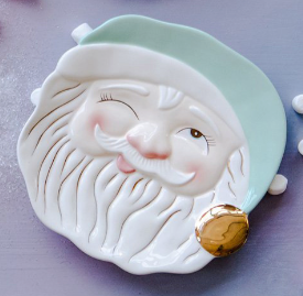 Papa Noel Plate | Mint