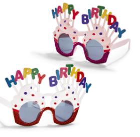 Happy Birthday Glasses | Assorted Styles