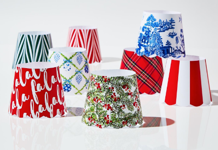 Holiday Paper Shade Covers | Assorted Styles