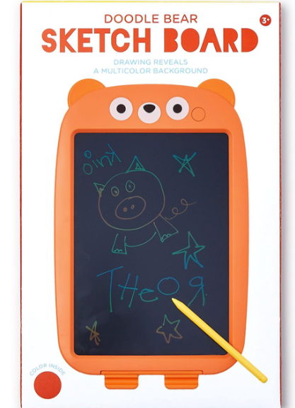 Doodle Bear Sketch Board | Assorted Colors