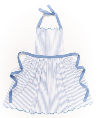 Adult Apron | Blue Stripe