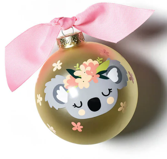 Glass Ornament | Koala