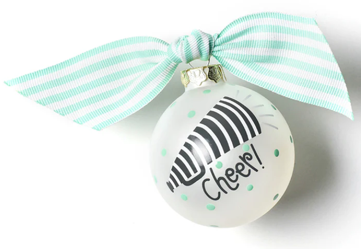 Glass Ornament | Cheerleading