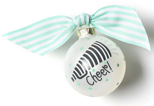 Glass Ornament | Cheerleading