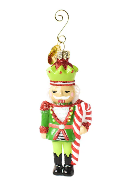 Shaped Glass Ornament | Mr. Nutcracker