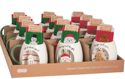 Charm Mug Gift Cards | Assorted Styles