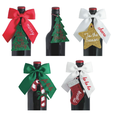 Bow Topper & Gift Tag Set | Assorted Styles