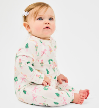 Baby Pj Onesie | Sugar Plum Dreams