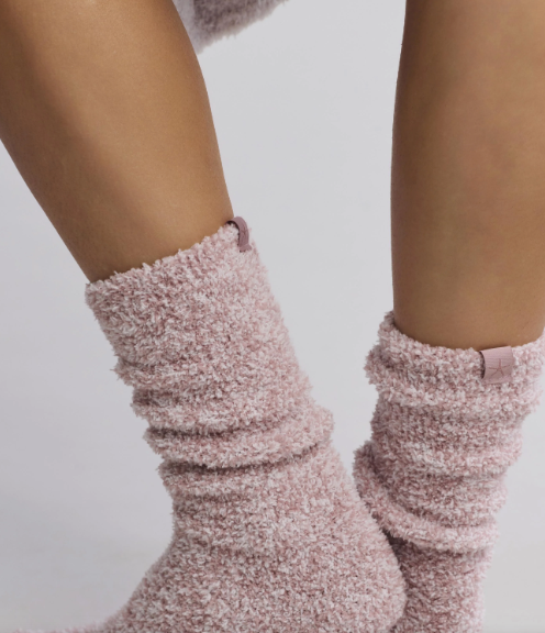 CozyChic® Heathered Socks | Teaberry