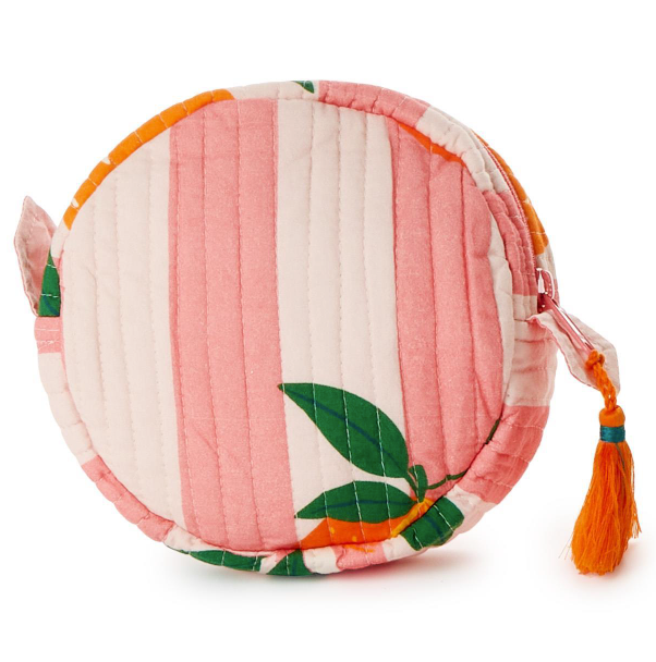 Round Zip Pouch | Assorted Colors
