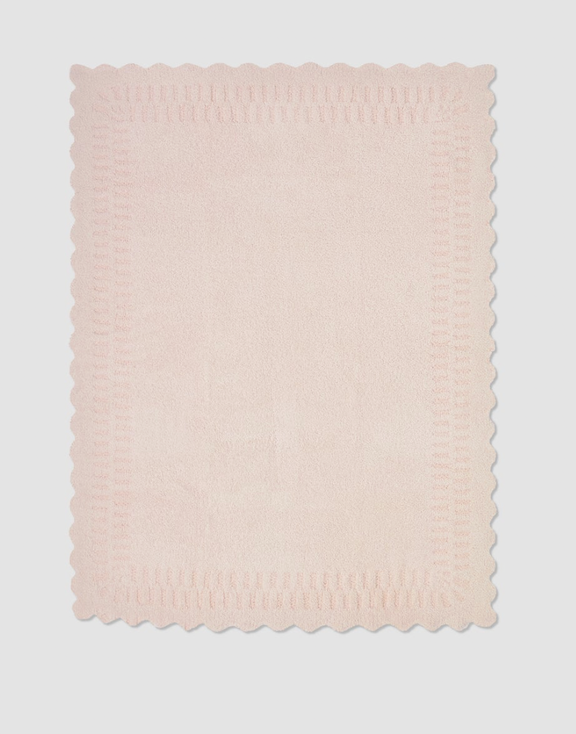 CozyChic Stroller Blanket, Seashell Texture | Pink