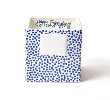 HE Small Nesting Cube | Indigo Small Dot