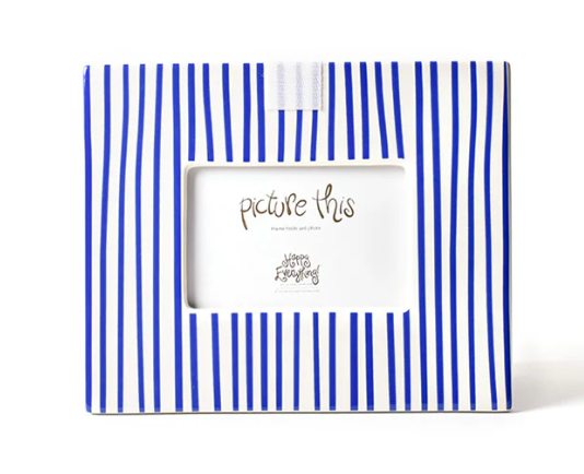 HE Frame | Indigo Skinny Stripe