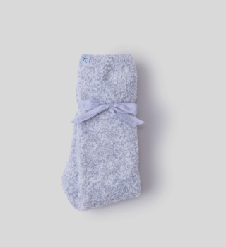 CozyChic® Heathered Socks | Snow Drop