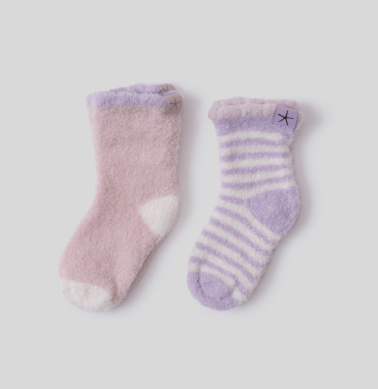CozyChic Lite® Cosmo Sock Set | Dusty Rose/Multi