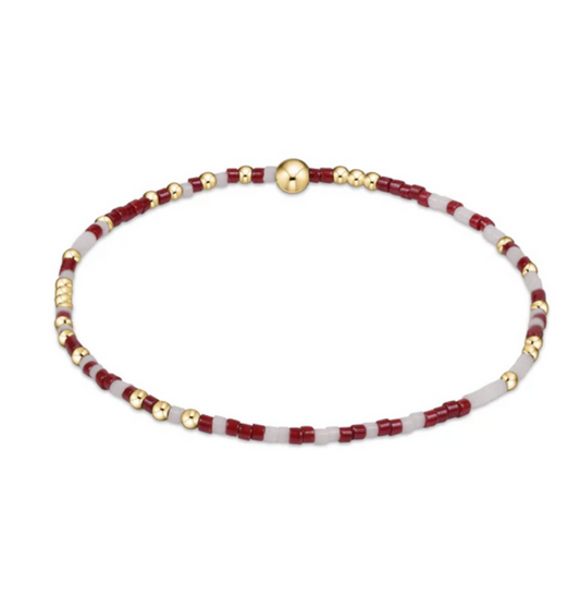 Gameday Hope Unwritten Bracelet | Wine & White