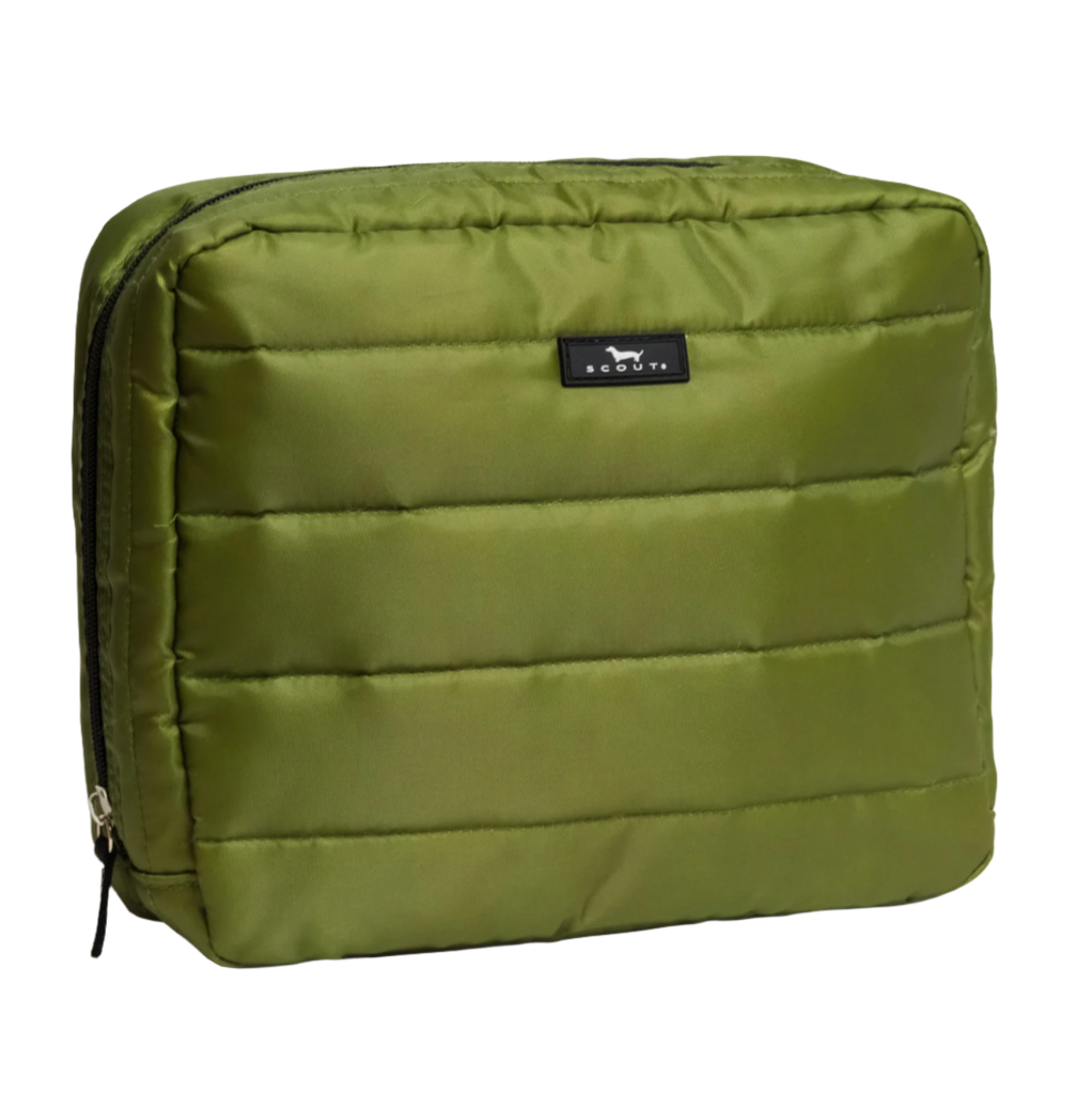 All-Inclusive | Toiletry Bag | Green Puffer