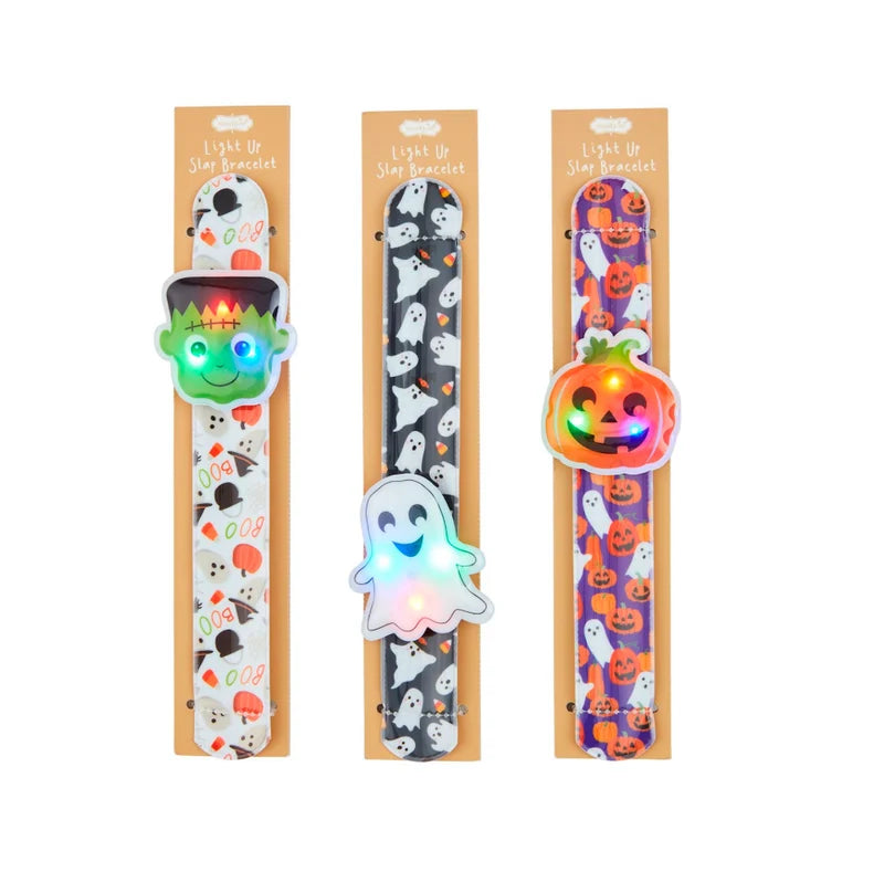 Halloween Light Up Slap Bracelet | Assorted Styles