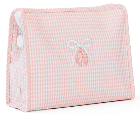 Medium Roadie Zip Pouch | Ballet Pink