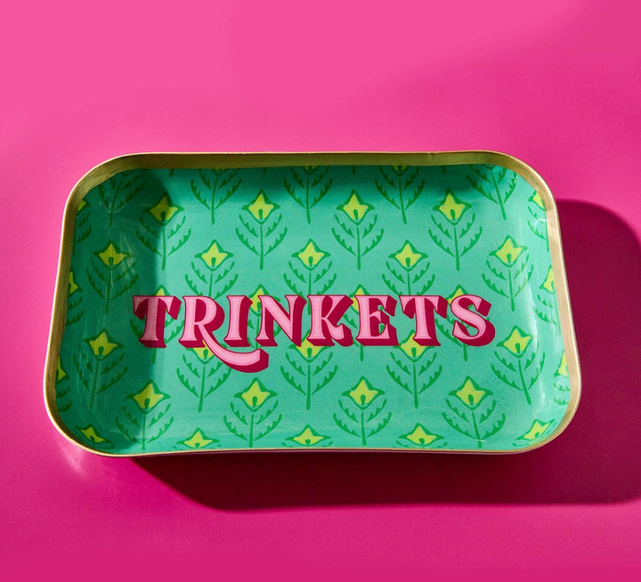 Metal Trinket Trays with Sayings | Assorted Styles