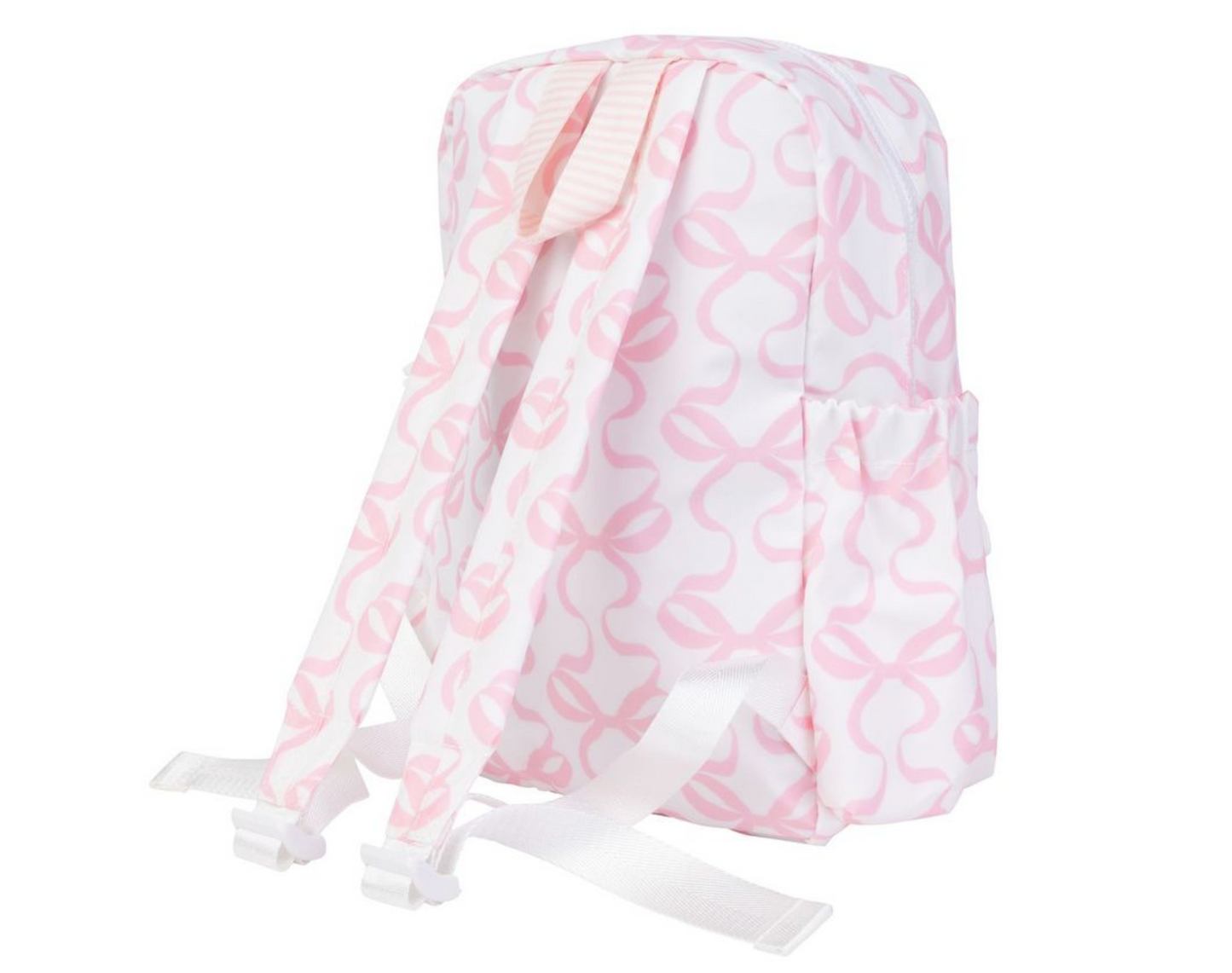 Large Backpack | Bows on White