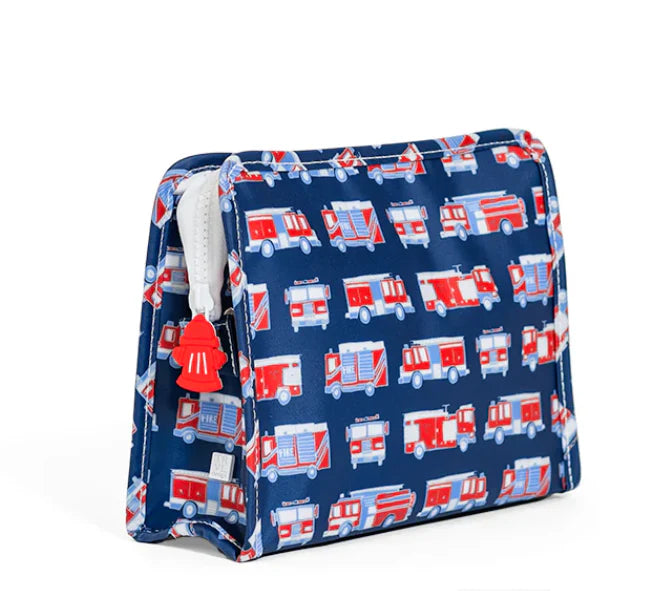 Large Roadie Zip Pouch | Fire Engines