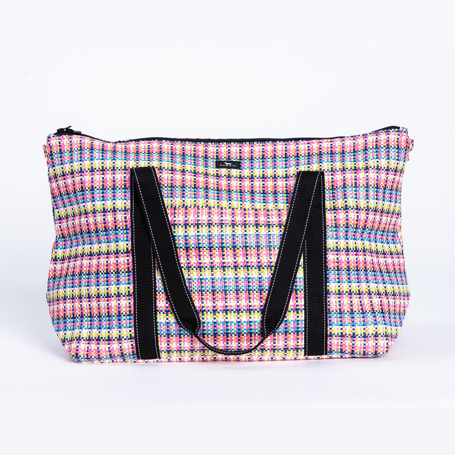 On Holiday | Woven Travel Bag | X-Large | Spring Fling