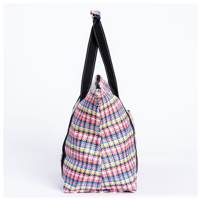 On Holiday | Woven Travel Bag | X-Large | Spring Fling