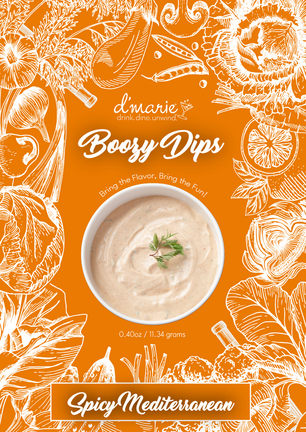 Boozy Dips | Spicy Mediterranean