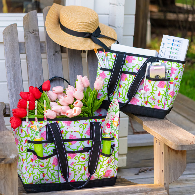Small She Shed | Garden Caddy Tote | Late Bloomer