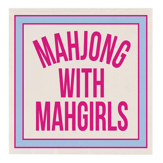 Cocktail Napkins | Mahjong with Mahgirls