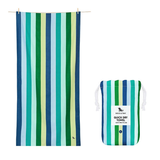 D&B Quick Dry Towel | Cool Lagoon