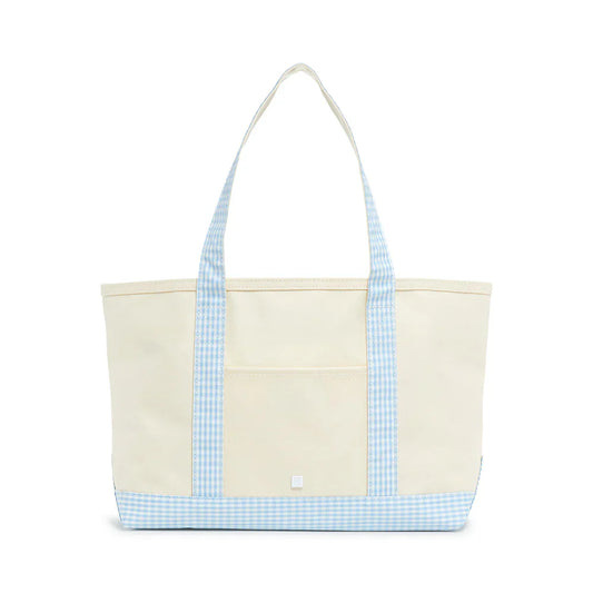 Medium Tote | Gingham Mist