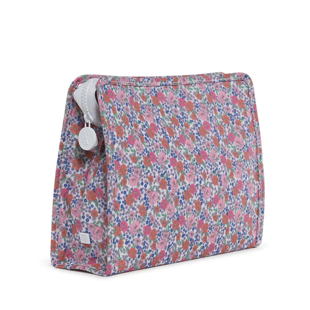 Large Roadie Zip Pouch | Garden Floral