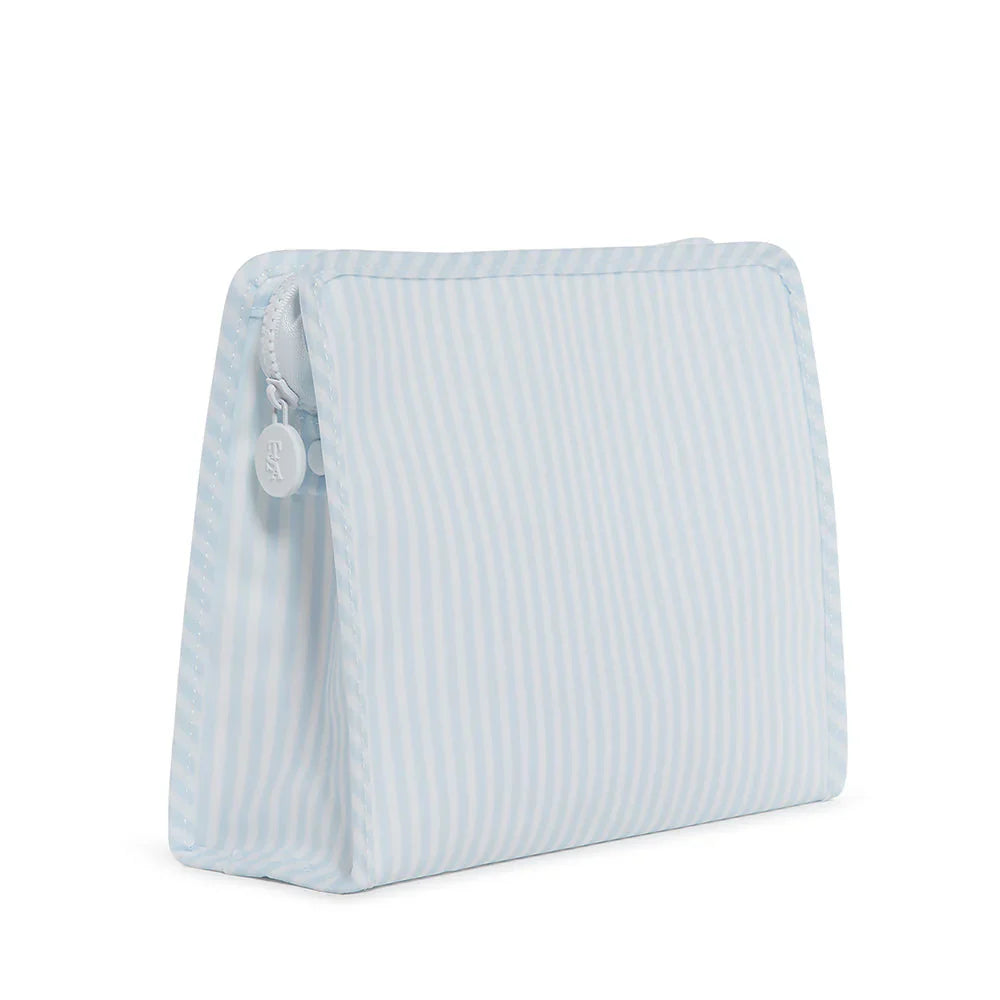 Large Roadie Zip Pouch | Pimlico Stripe Blue