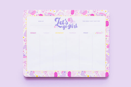 Weekly Planner | Let's Go Girl
