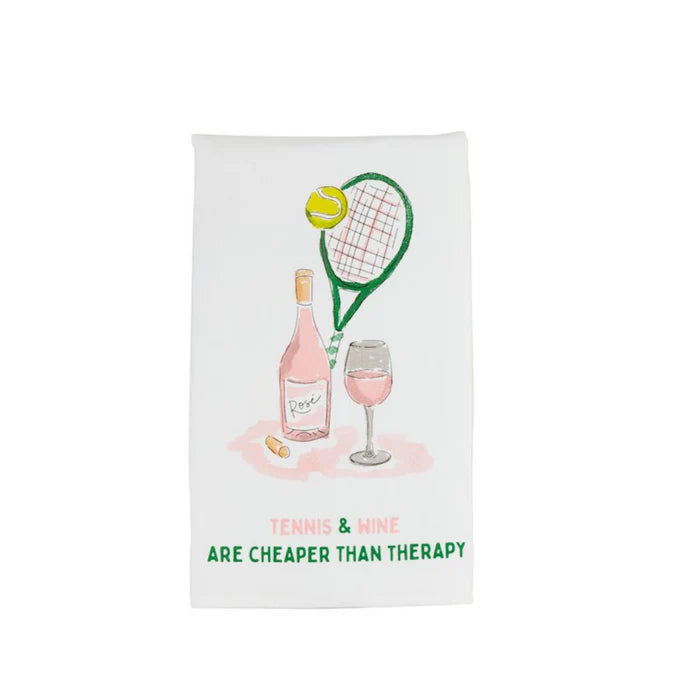 Hand Towel | Tennis/Wine
