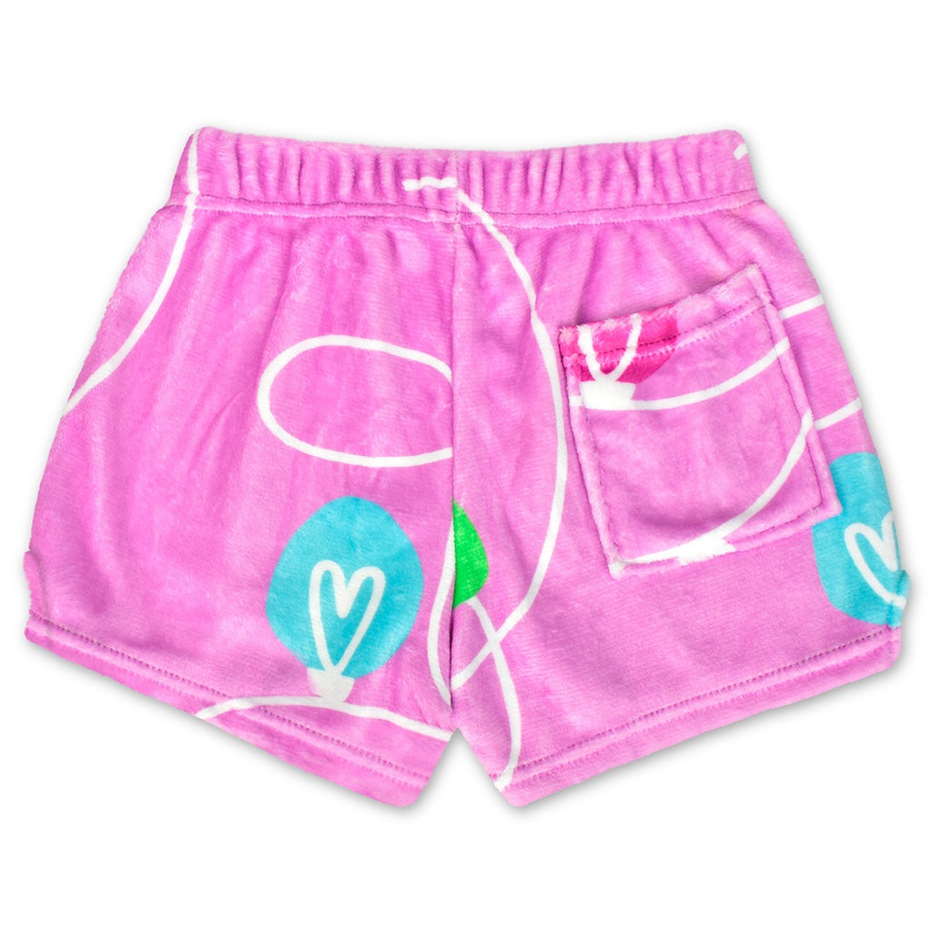 Plush Shorts | Tinsel & Glow