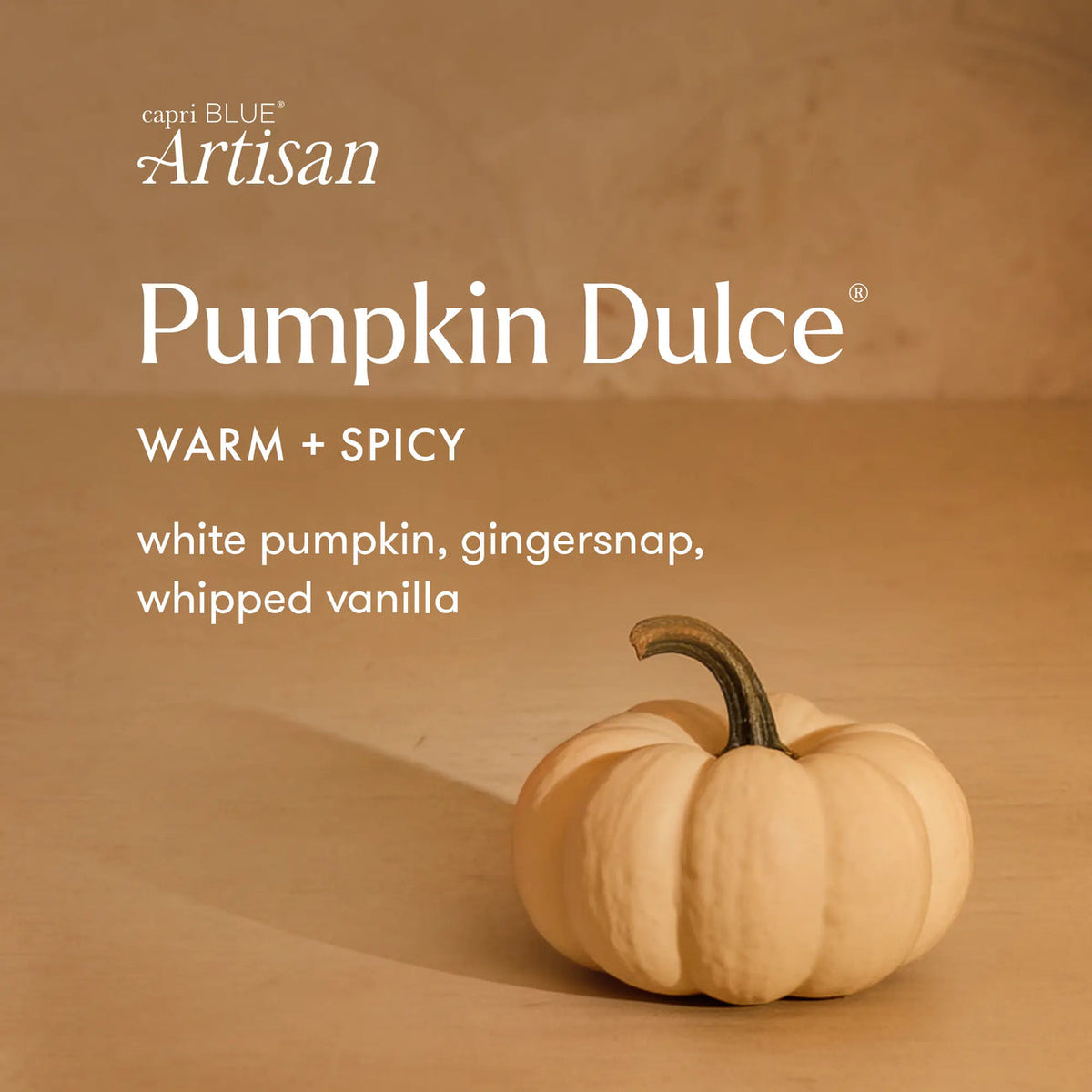 Pumpkin Dulce Artisan Tuscan Radiance Signature Candle