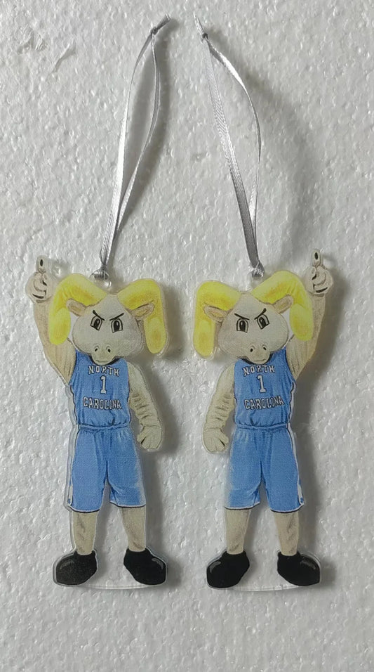 Acrylic Ornament | UNC Mascot