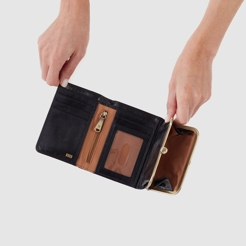 Robin | Compact Wallet | Black